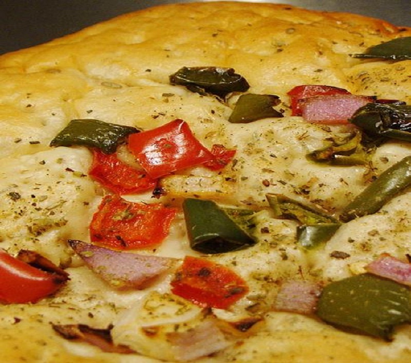 Pepper Cheese Focaccia Pepper Cheese Focaccia picture