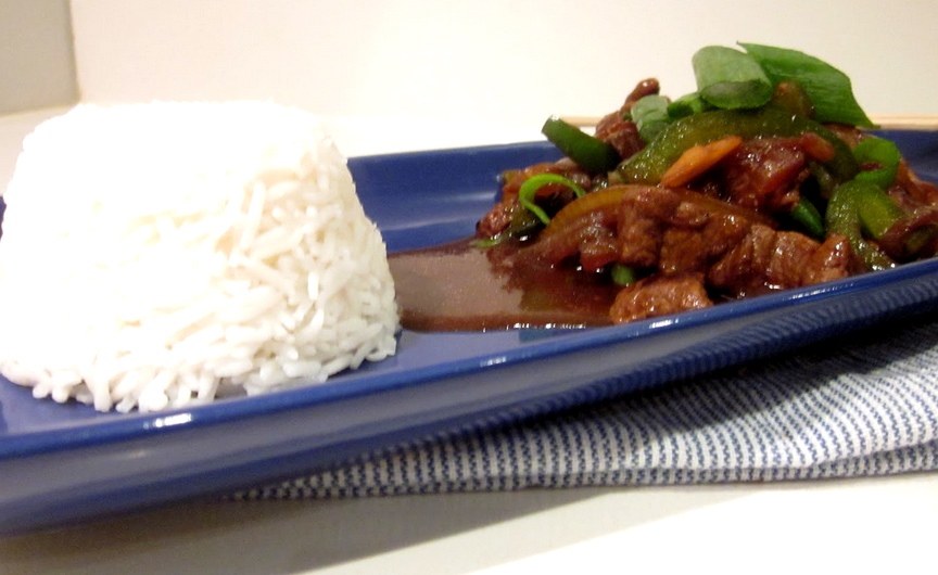 Pepper Steak With Rice Pepper Steak With Rice picture