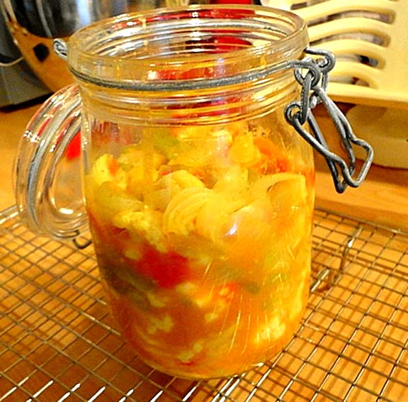 Pickled Calico Vegetables Pickled Calico Vegetables picture
