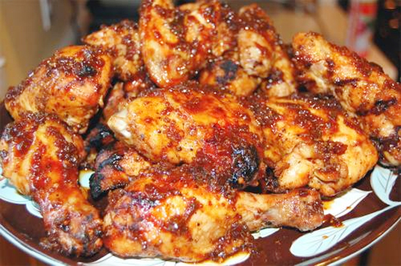 Picnic Chicken With Barbeque Sauce Picnic Chicken With Barbeque Sauce picture