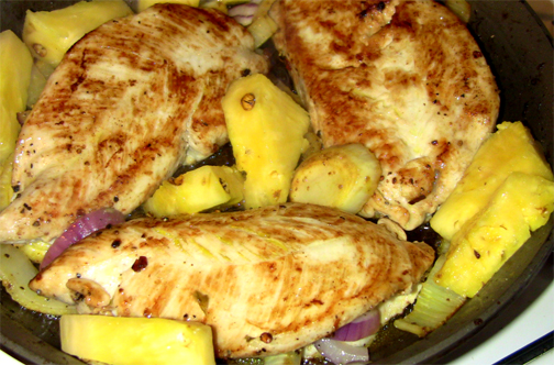 Pineapple Turkey Breast Pineapple Turkey Breast picture