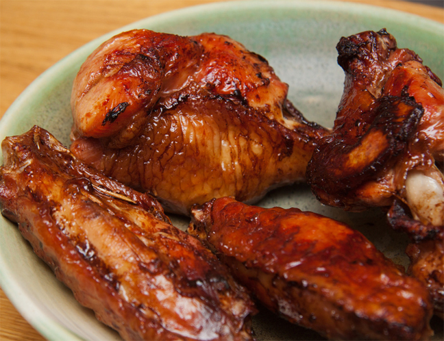 Plum glazed Chicken Plum glazed Chicken picture