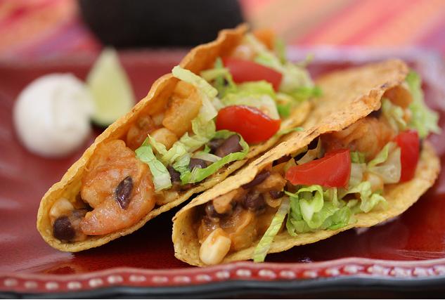 Polynesian Shrimp Tacos Polynesian Shrimp Tacos picture