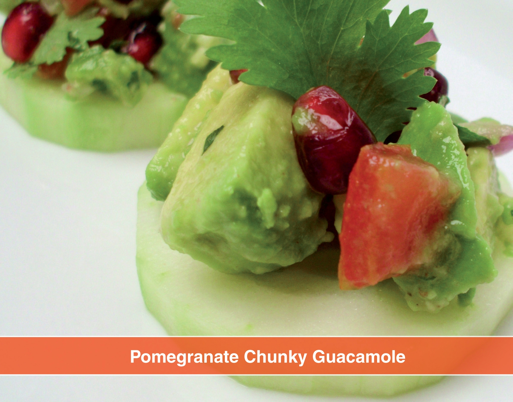 Pomegranate Chunky Guacamole Pomegranate Chunky Guacamole picture