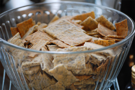 Poppy Seed Crackers Poppy Seed Crackers picture