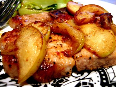 Pork Chops With Apple And Cinnamon Pork Chops With Apple And Cinnamon picture