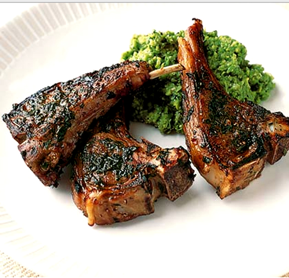 Broiled Lamb Chops Broiled Lamb Chops picture