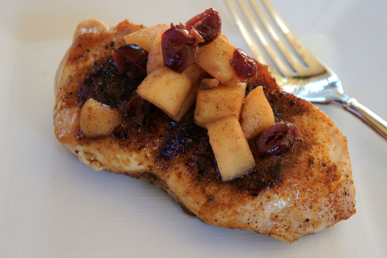 Pork Chop with Apple Chutney Pork Chop with Apple Chutney picture