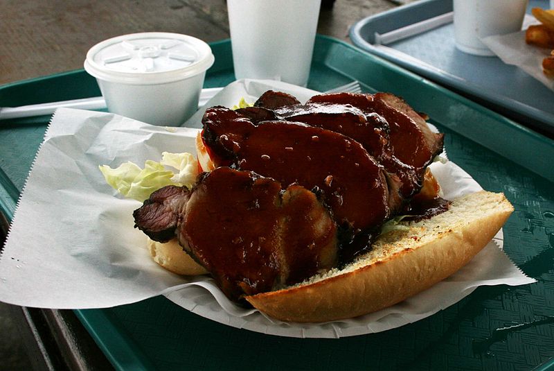 Hot Meat And Gravy Sandwiches Hot Meat And Gravy Sandwiches picture