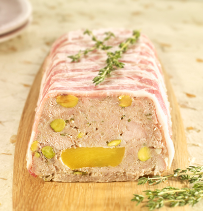 Pork, Nectarine and Pistachio Terrine Pork, Nectarine and Pistachio Terrine picture