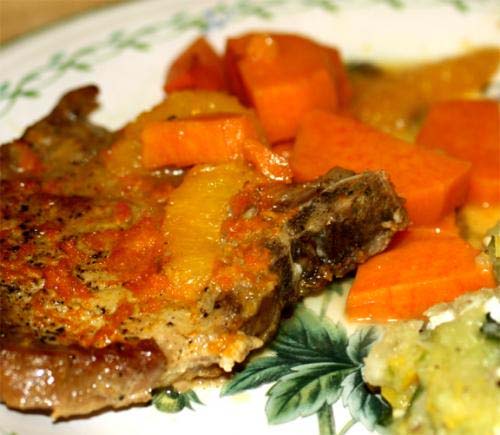 Pork Pot Orange Pork Pot Orange picture