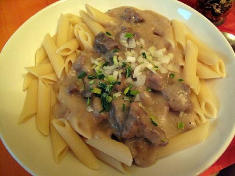 Pork with Mustard and Pepper Pork with Mustard and Pepper picture