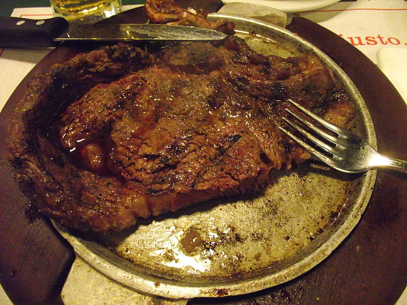 Porterhouse Steak With Special Sauce Porterhouse Steak With Special Sauce picture