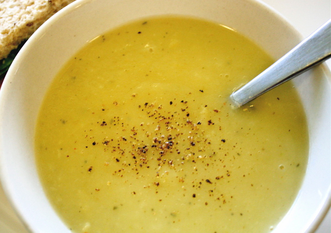Potato And Leek Soup Potato And Leek Soup picture
