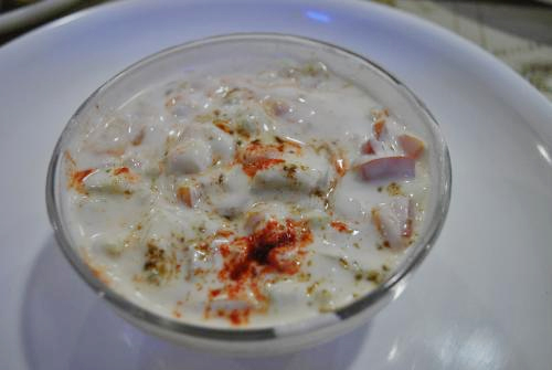 Potato and Tomato Raita Potato and Tomato Raita picture