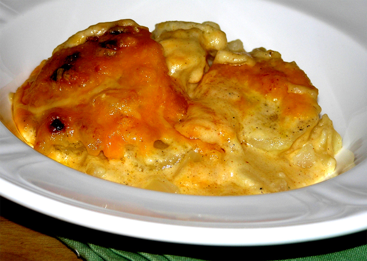 Cheesy Potato Au Gratin Cheesy Potato Au Gratin picture
