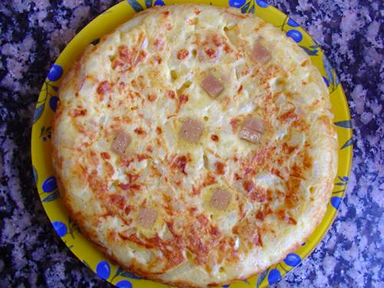 Potato Ham Omelette Potato Ham Omelette picture