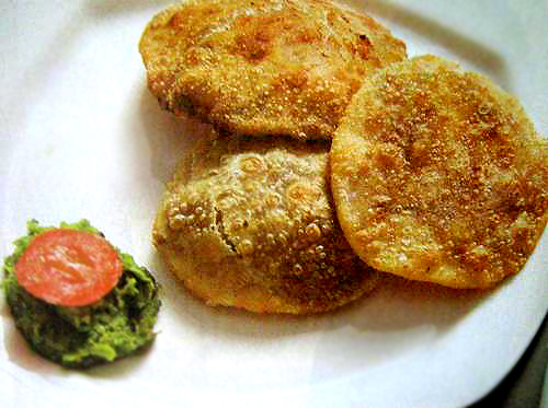 Green Peas Kochuri Green Peas Kochuri picture