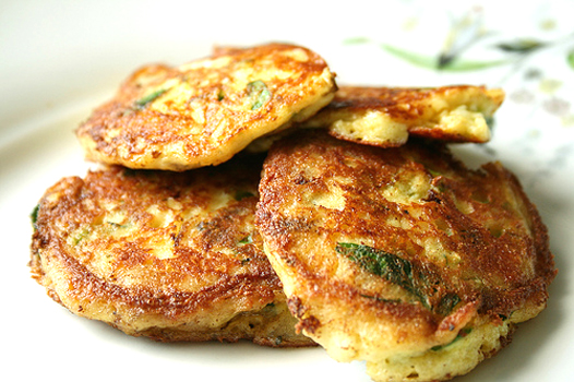 Potato Pancakes With Chives Potato Pancakes With Chives picture
