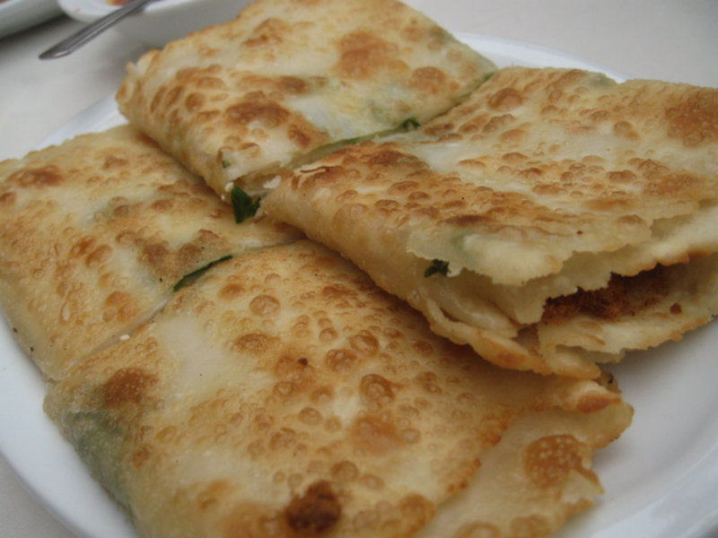 Pancake with Pork Shrimp Filling Pancake with Pork Shrimp Filling picture