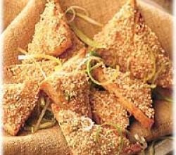 Prawn and Pork Toast Prawn and Pork Toast picture