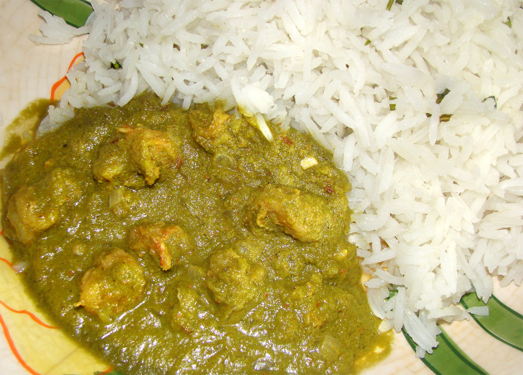 Prawn Green Curry / Shrimp Green Curry Prawn Green Curry / Shrimp Green Curry picture