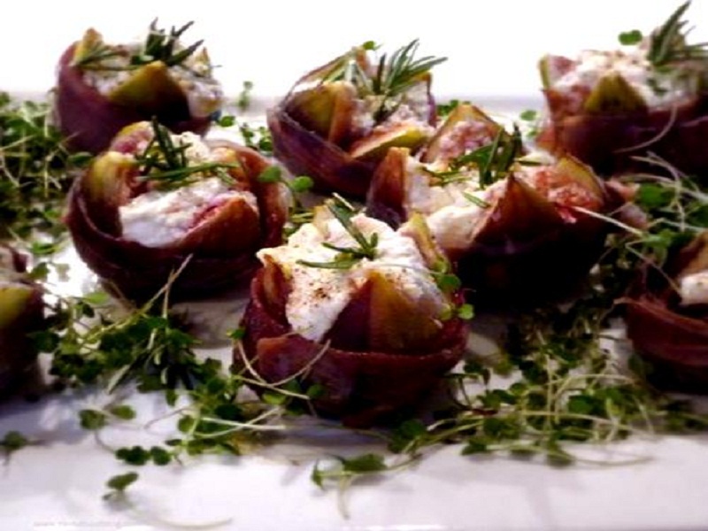 Prosciutto Stuffed Figs Prosciutto Stuffed Figs picture
