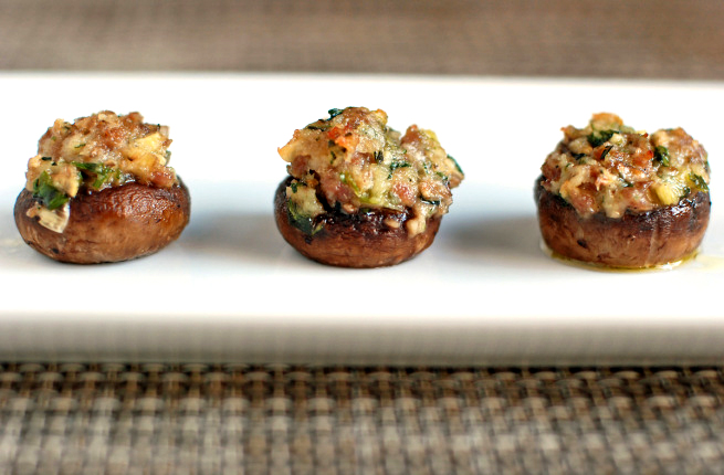 Provencal Stuffed Mushrooms Provencal Stuffed Mushrooms picture