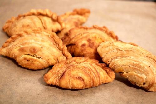 Puffed Anchovy Pinwheels Puffed Anchovy Pinwheels picture