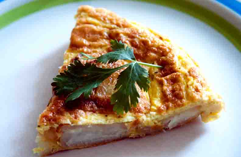 Puffy Spanish Omelette Puffy Spanish Omelette picture