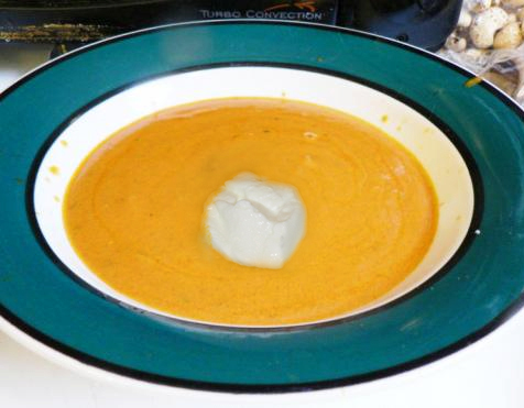 Pumpkin-Tomato Soup Pumpkin-Tomato Soup picture