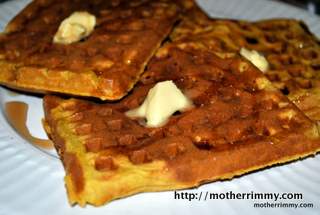 Light and Healthy Pumpkin and Orange Waffles Light and Healthy Pumpkin and Orange Waffles picture