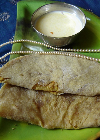 Dussehra and Diwali ki Puran Poli - Sweet Stuffed Paratha Dussehra and Diwali ki Puran Poli - Sweet Stuffed Paratha picture
