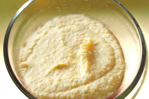 Pureed Chick Pea Vinaigrette Pureed Chick Pea Vinaigrette picture