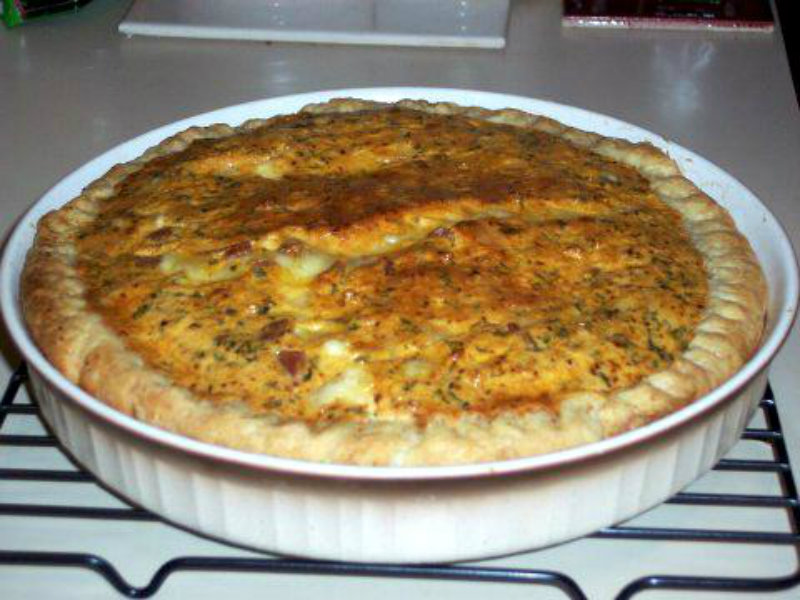 Quiche Lorraine Using Piecrust Mix Quiche Lorraine Using Piecrust Mix picture
