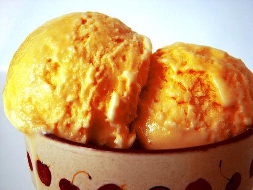 Quick Orange Ice Cream Quick Orange Ice Cream picture
