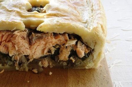Quick Tangy Salmon Pie Quick Tangy Salmon Pie picture
