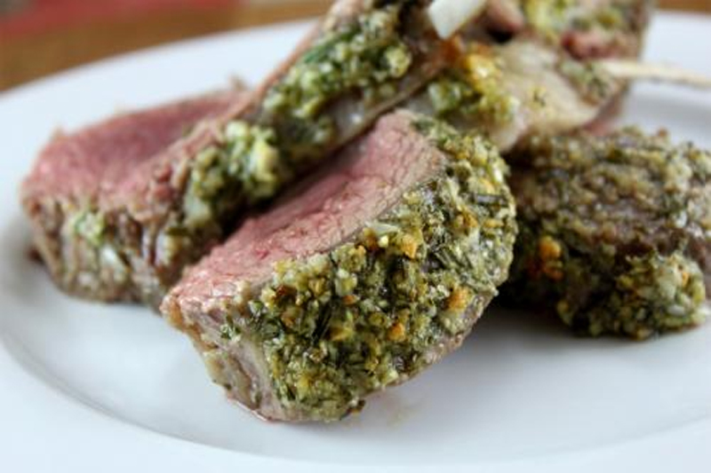 Rack Of Lamb With Tarragon Herb Rub Rack Of Lamb With Tarragon Herb Rub picture