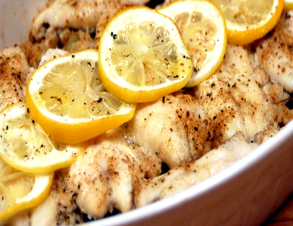 Rainbow Trout With Mushroom Stuffing Rainbow Trout With Mushroom Stuffing picture