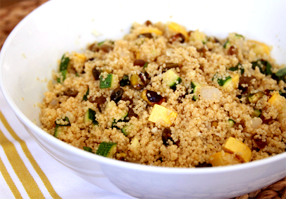Raisin and Zucchini Couscous Raisin and Zucchini Couscous picture