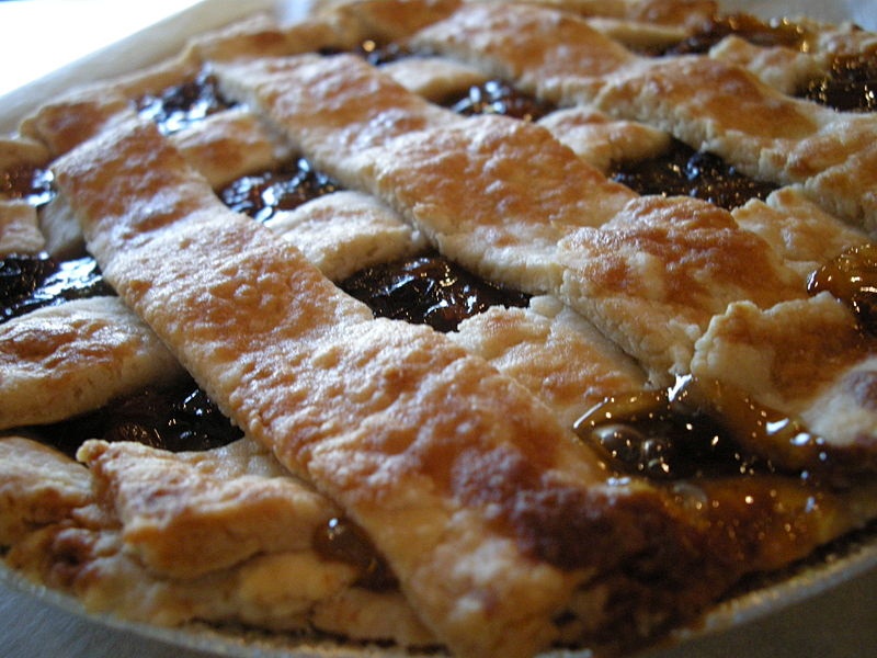 Raisin Crisscross Pie Raisin Crisscross Pie picture
