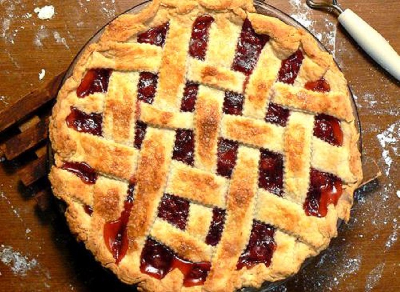 Raspberry Cherry Pie Raspberry Cherry Pie picture