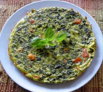 Frittata with Parmesan and Fresh Basil Frittata with Parmesan and Fresh Basil picture