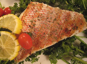Pan Seared Red Snapper With Beurre Blanc Pan Seared Red Snapper With Beurre Blanc picture