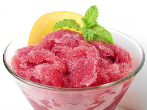 Red Grape Granita Red Grape Granita picture