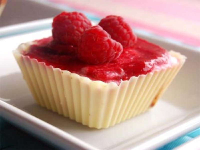 Red Raspberry Yogurt Mousse Red Raspberry Yogurt Mousse picture