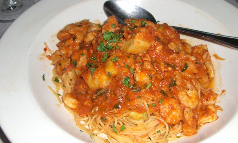 Red Shrimp With Linguine Red Shrimp With Linguine picture