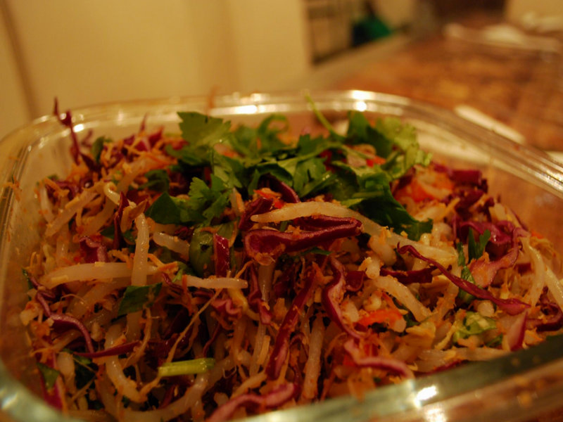 Red Cabbage Salad Red Cabbage Salad picture