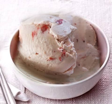 Rhubarb Ice Cream Rhubarb Ice Cream picture