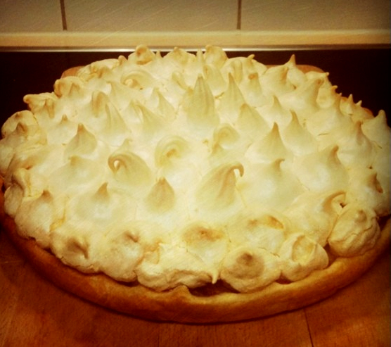 Rhubarb Meringue Pie Rhubarb Meringue Pie picture